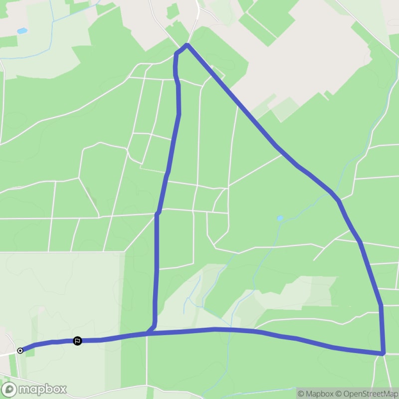 Spacer łatwy o długości 6,3 km w Uskorz Wielkiem - Uskorz Wielki