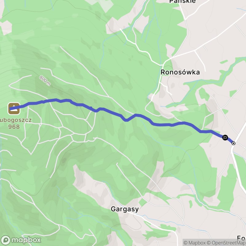 Trudna 4,5-kilometrowa wędrówka w Beskidzie Wyspowym: Kasina Wielka - Lubogoszcz - Kasina Wielka