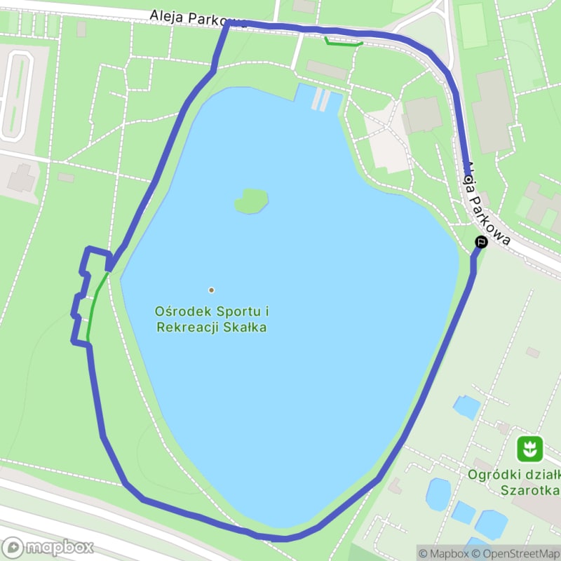 1,1 km Hard Hike - Pętla Staw Skałka - Świętochłowice