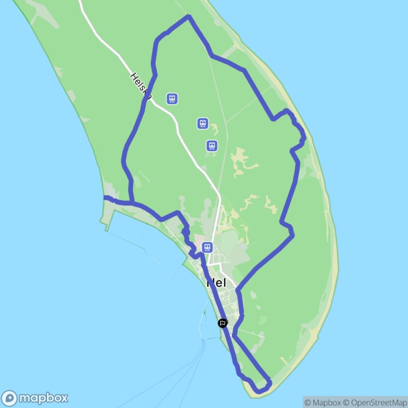 Umiarkowana wędrówka 14,6 km w Helu: Poznaj Zakamarki - Hel