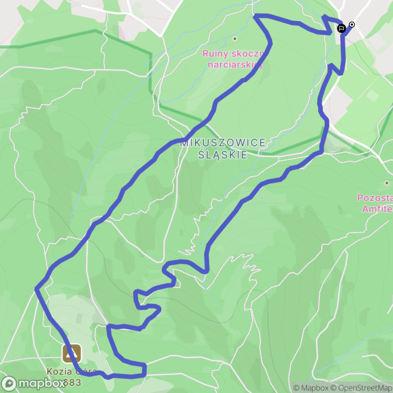 Wymagająca wędrówka po odświeżonej Koziej Górce - 5,5 km - Bielsko-Biała