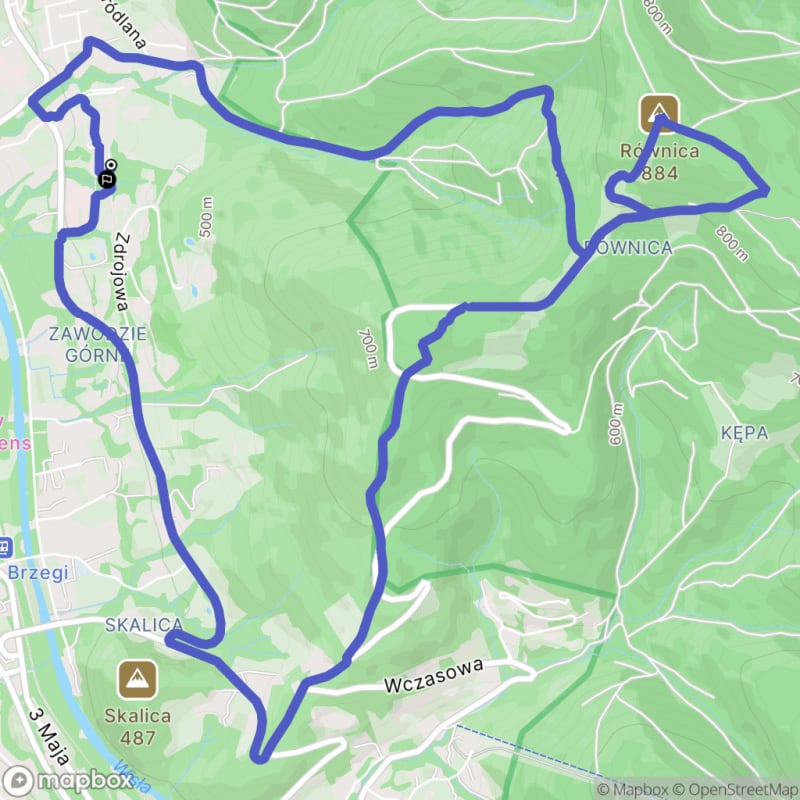 Trudna trasa: Na Równicę (11,6 km, Beskid Śląski) - Ustroń