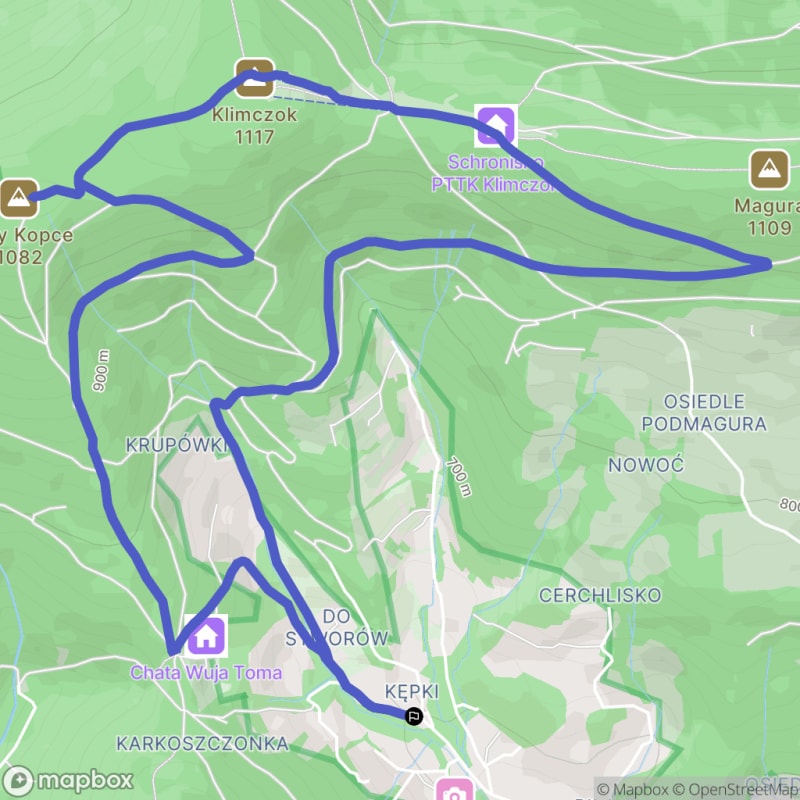 Wymagająca Mroźna Wędrówka w Szczyrku - 9km, 4:20 hard - Szczyrk