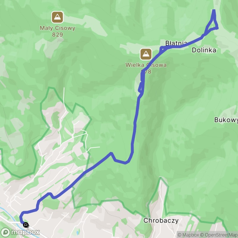 Trudna wędrówka na górę Błatnia (10 km, 4:25) - Brenna