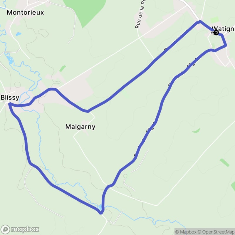 Randonnée pédestre à Watigny, Hauts-de-France - Watigny
