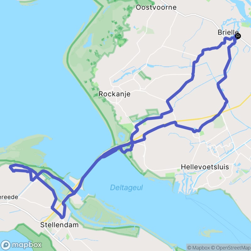 Fietstocht rond Brielle, Zuid-Holland - Brielle
