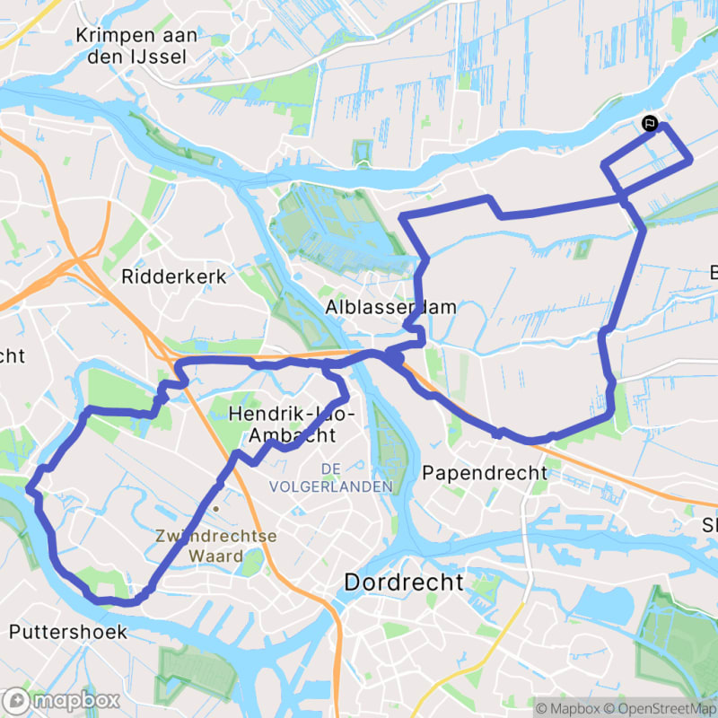 Balade à vélo autour de Streefkerk, Zuid-Holland - Streefkerk