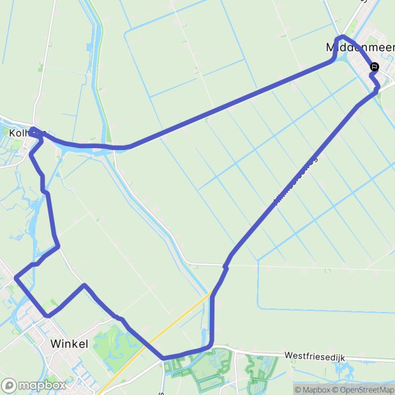 Fietstocht rond Middenmeer - Middenmeer