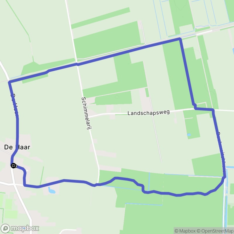 Wandelen in De Haar, Drenthe - Dalerveen