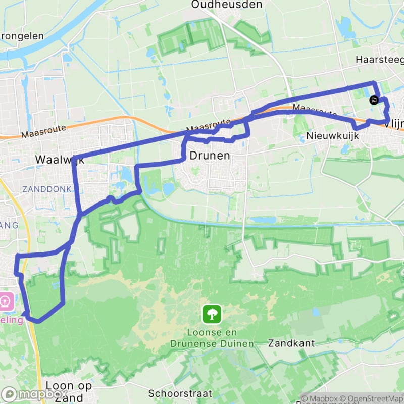 Fietstocht rond Vlijmen, Brabant - Vlijmen