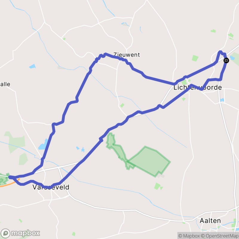Balade à vélo à Lichtenvoorde, Gelderland - Lievelde