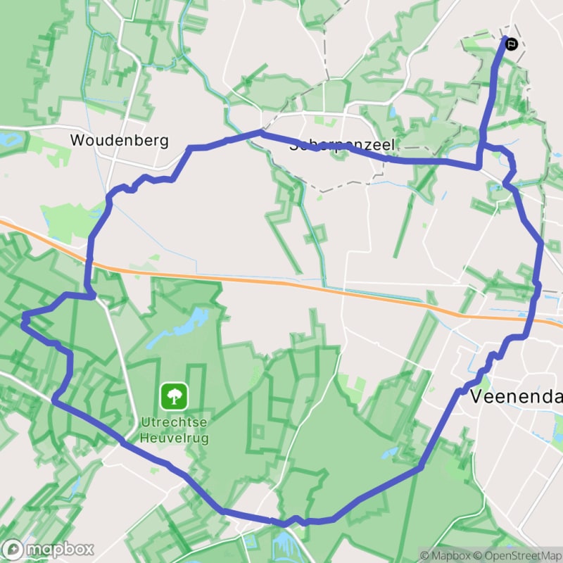 Balade à vélo autour de Renswoude, Utrecht - Renswoude