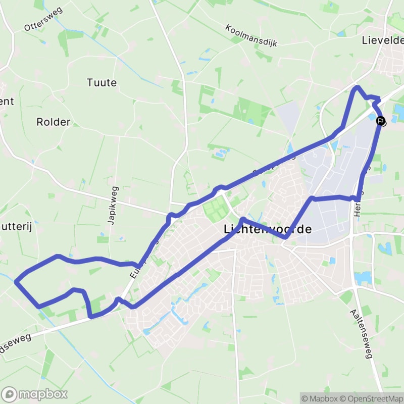 Balade à vélo à Lichtenvoorde, Gelderland - Lievelde