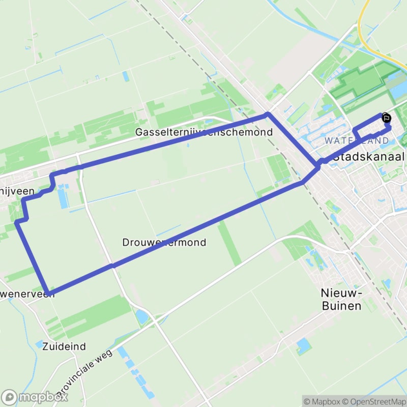 Fietstocht in Stadskanaal, Groningen - Stadskanaal
