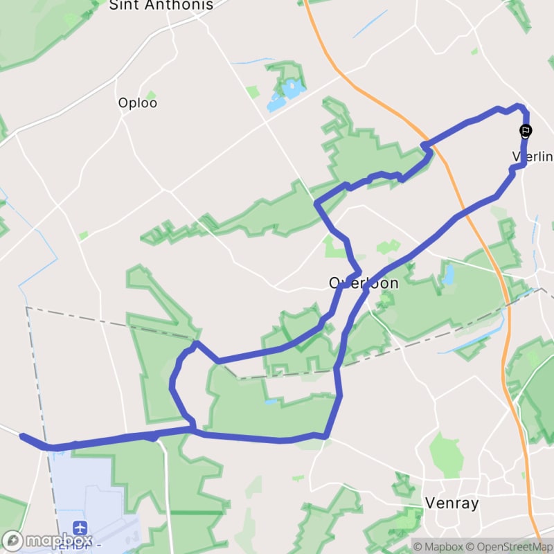 Fietsen in Noord-Brabant - Vierlingsbeek