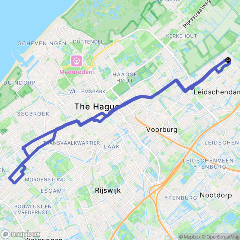 Balade à vélo à Leidschendam, Zuid-Holland - Leidschendam