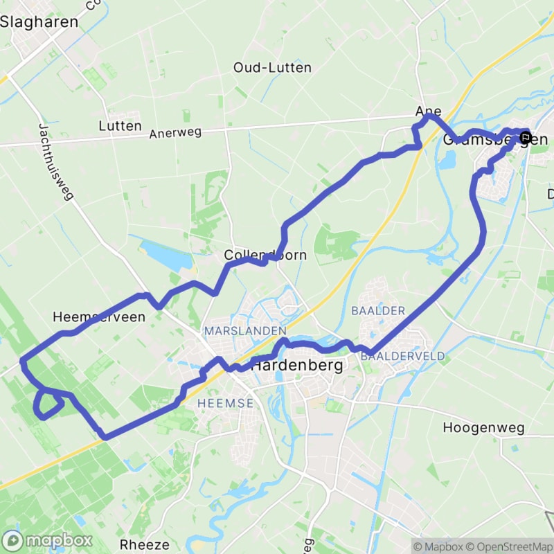 Fietstocht rond Gramsbergen - Gramsbergen