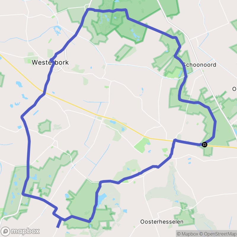 Fietstocht in Coevorden, Drenthe - Zweeloo
