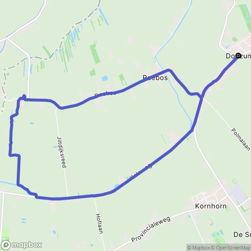 Wandelen in Doezum, Groningen - Doezum