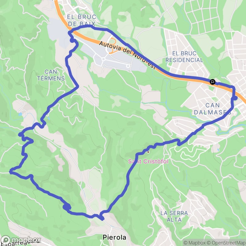 Randonnée à Collbató depuis Nieves : Exploration des sentiers Catalans - Placita del Castell