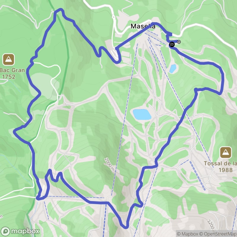 Randonnée à Alp sur le GR 150 au départ de Masella, Catalogne - Alp