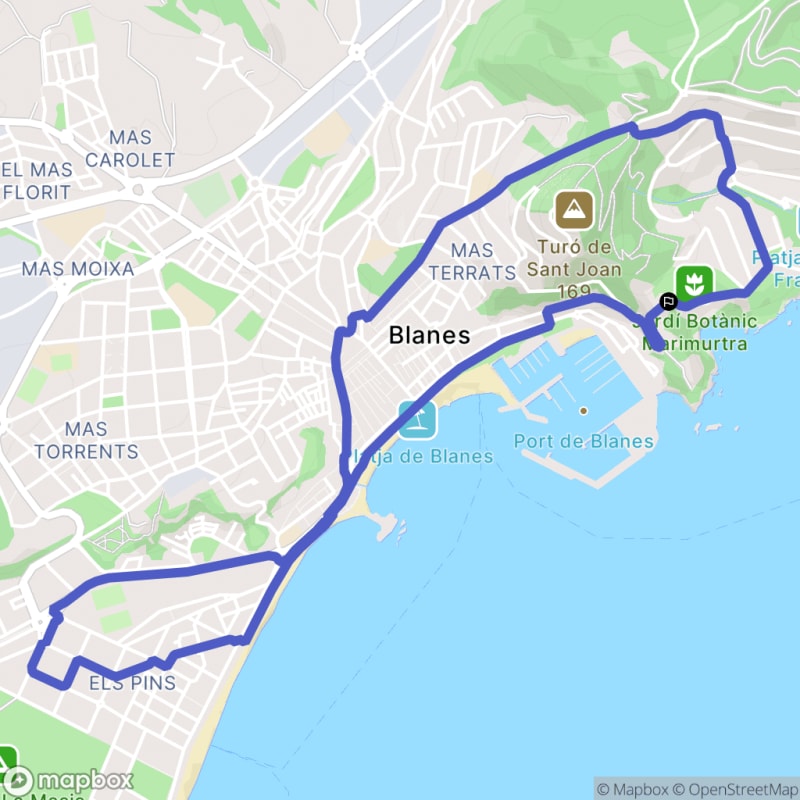 Randonnée au Jardí Botànic Marimurtra : Exploration pédestre à Blanes, Catalunya - Blanes