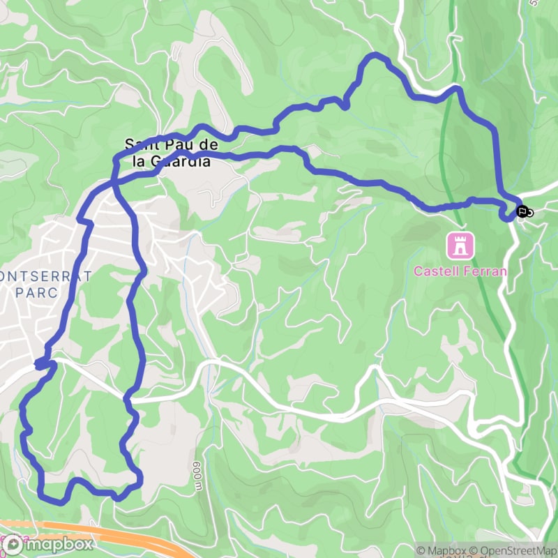 Randonnée à El Bruc, Catalunya: Exploration au départ de Can Maçana - Montserrat Parc