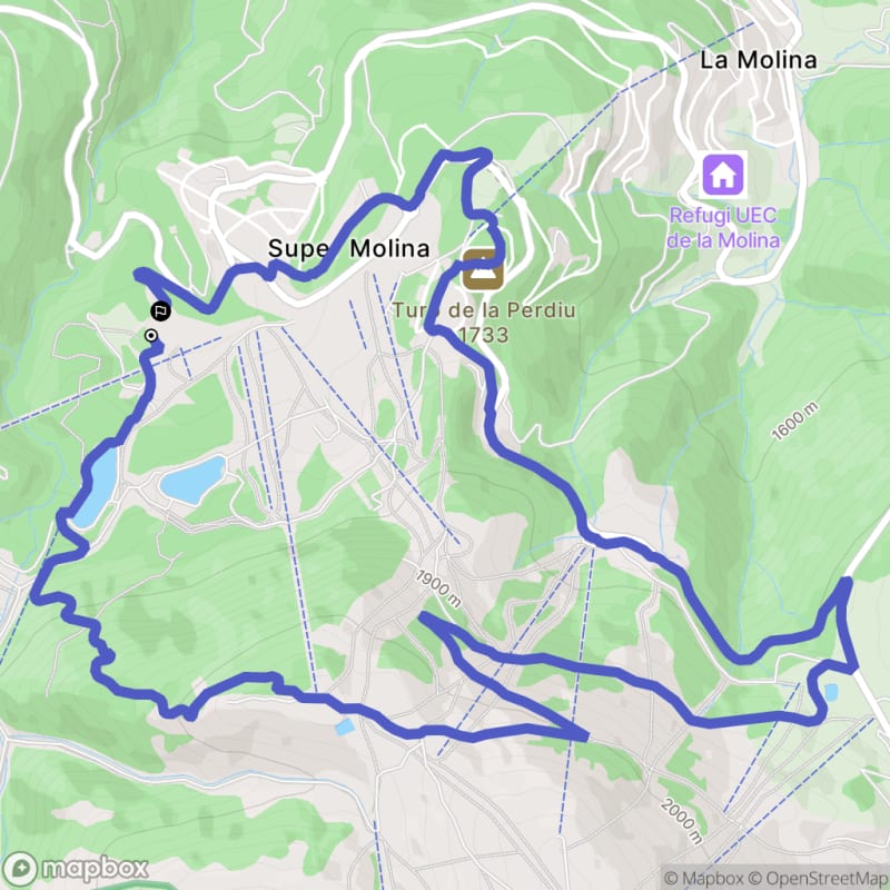 Randonnée à Alp : Découverte des Lacs et du Turó de la Perdiu depuis Super Molina - La Molina