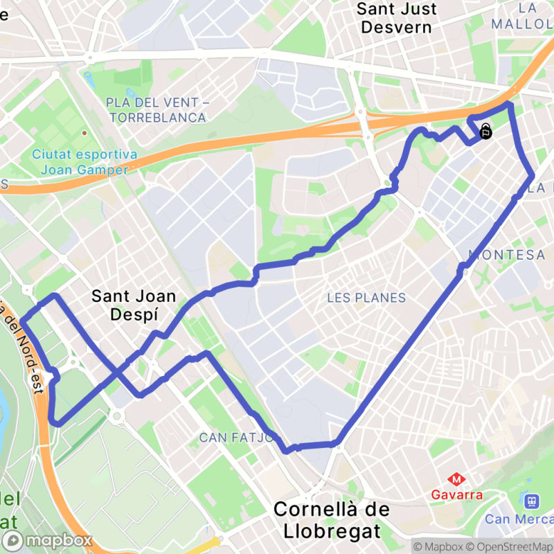 Randonnée à Esplugues de Llobregat au départ de Pare Miquel d'Esplugues - Esplugues de Llobregat