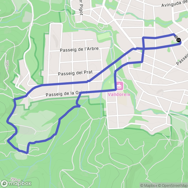 Randonnée au Parc de Sant Cugat del Vallès, Catalunya - Sant Cugat del Vallès