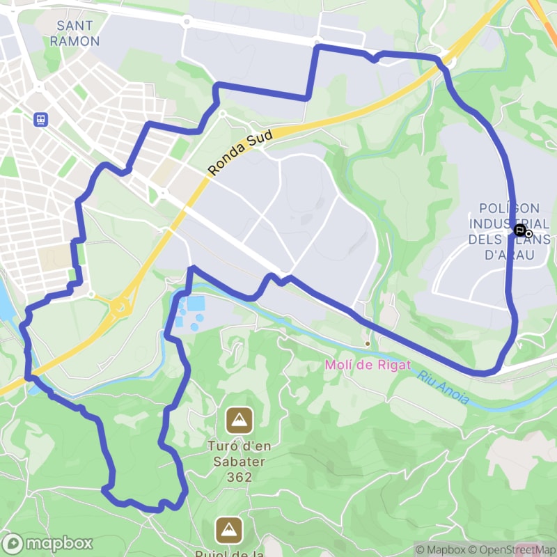 Randonnée nature à la Pobla de Claramunt, Catalunya - La Pobla de Claramunt
