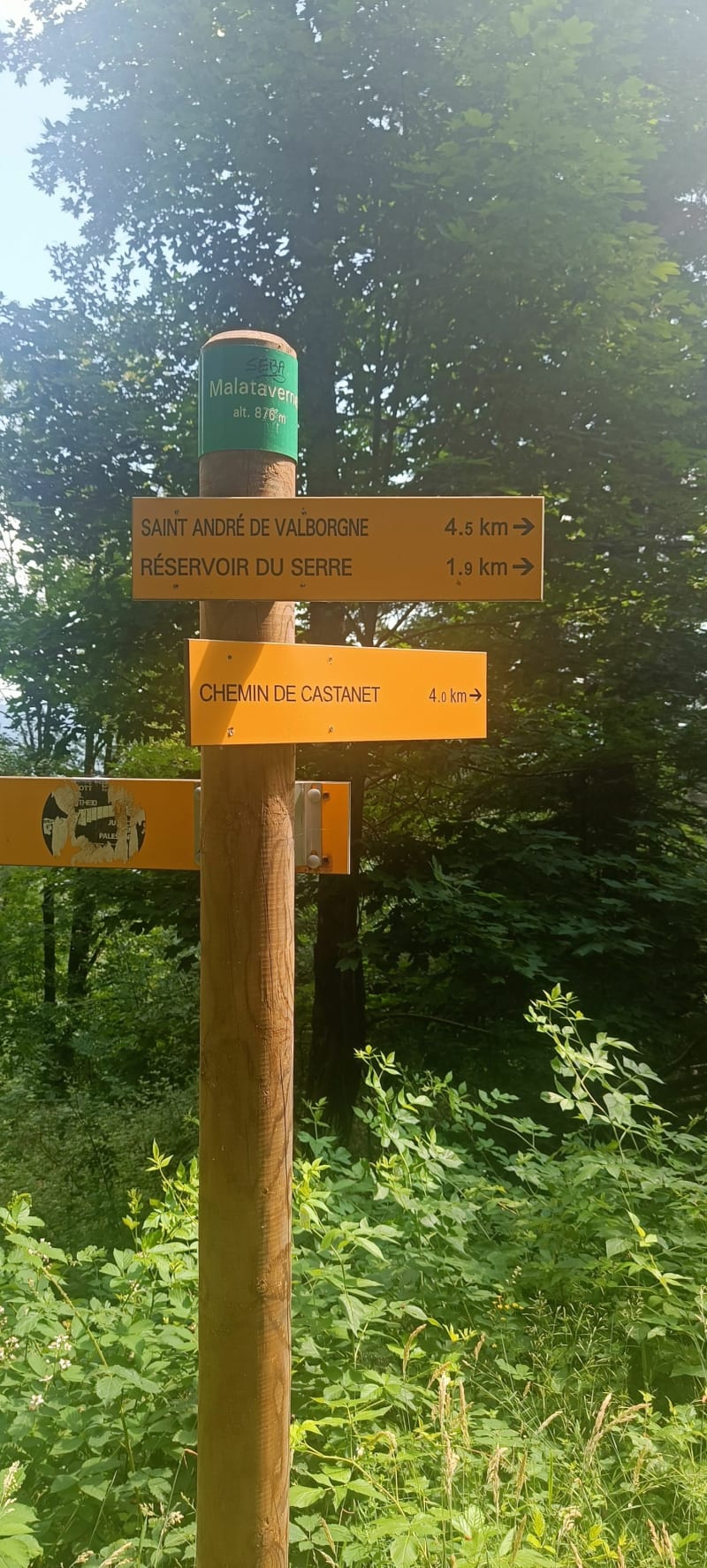 Mala taverne, entre Vallée Française et vallée de Borne - Gabriac