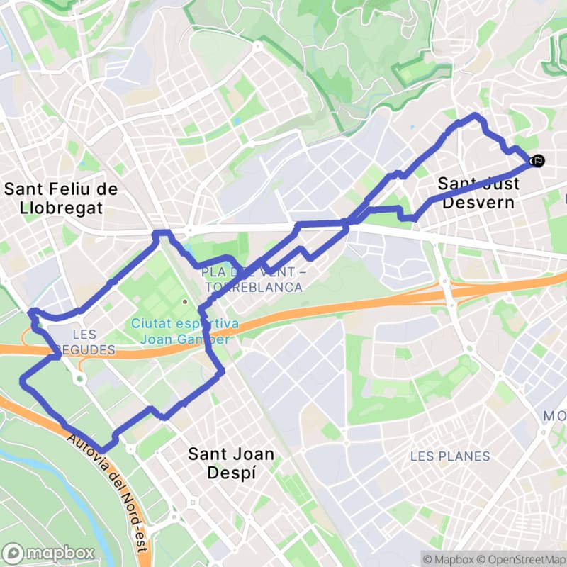 Randonnée au Parc del Mil-lenari à Sant Just Desvern, Catalunya - Sant Just Desvern