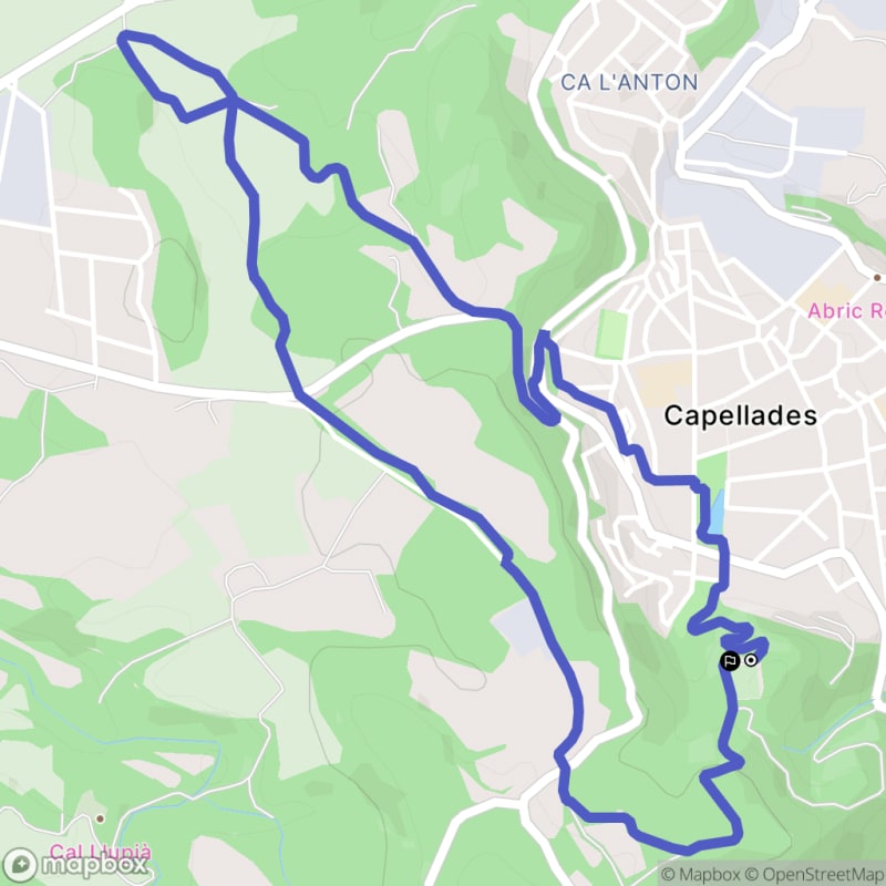 Randonnée à Capellades : Exploration du Coll de Frígols et des Barracas - Capellades