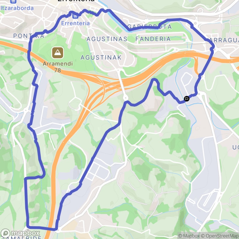 Randonnée à Oiartzun au Pays Basque au départ d'Etxeconfort - Gipuzkoa