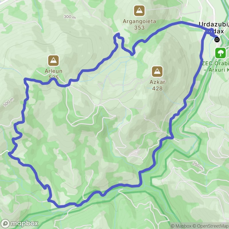 Randonnée nature à Urdazubi/Urdax au départ d'Iribere, Navarra - Urdax