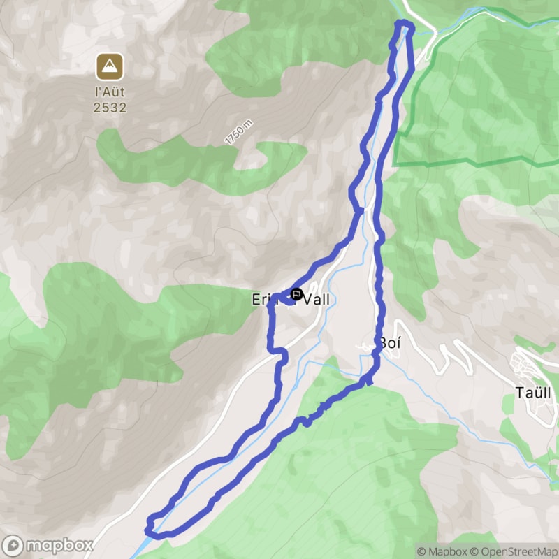 Randonnée à La Vall de Boí : Exploration d'Erill la Vall et ses environs - Erill la Vall