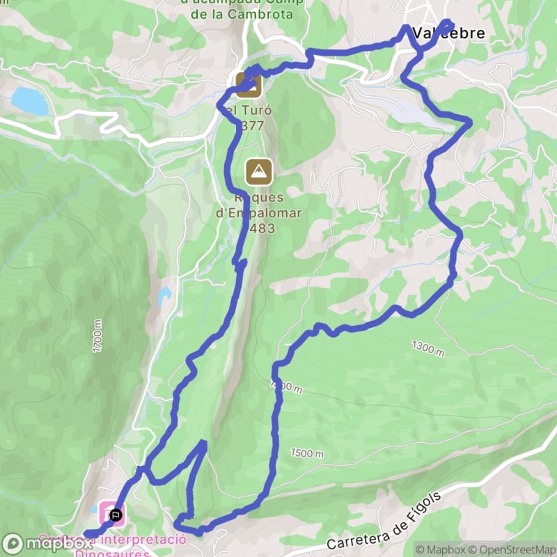 Randonnée à Fígols: Exploration du Centre Dinosaures et sommets de Catalunya - Vallcebre