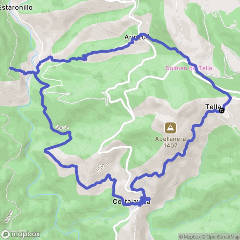 Randonnée à Aínsa au départ de Tella-Sin : Exploration des sentiers aragonais - Tella