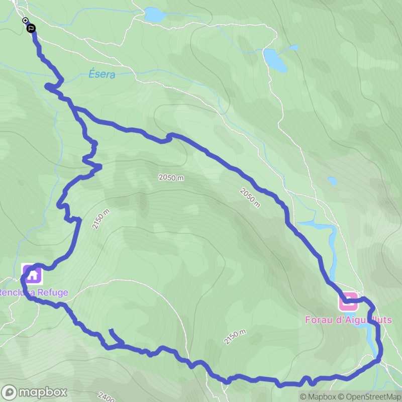 Randonnée à Benabarre au départ de Benasque, Camino de Aigualluts - Benasque