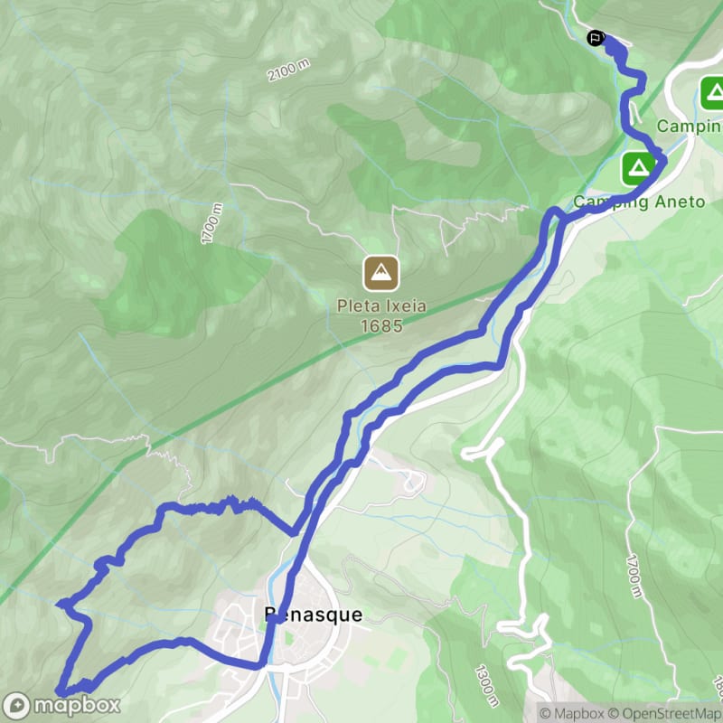 Randonnée au départ des Bordas de Garrabaro, Benabarre / Benavarri - Benasque