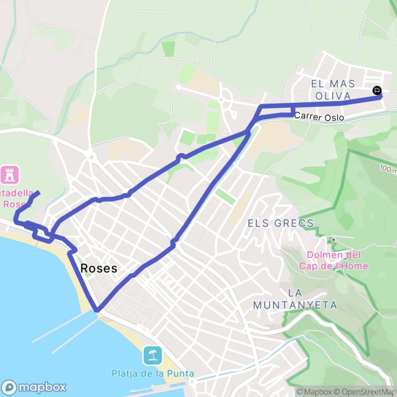 Randonnée à Roses : Découverte du Port, du site Hellenistic et du Roses Express - Roses