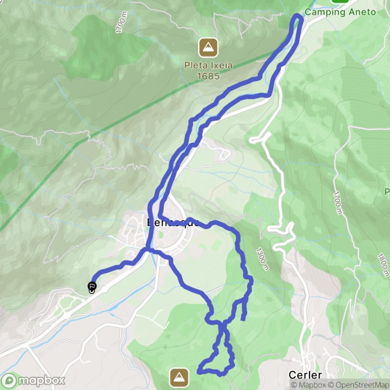 Randonnée au départ de Benasque vers les panoramas de Benabarre - Benasque