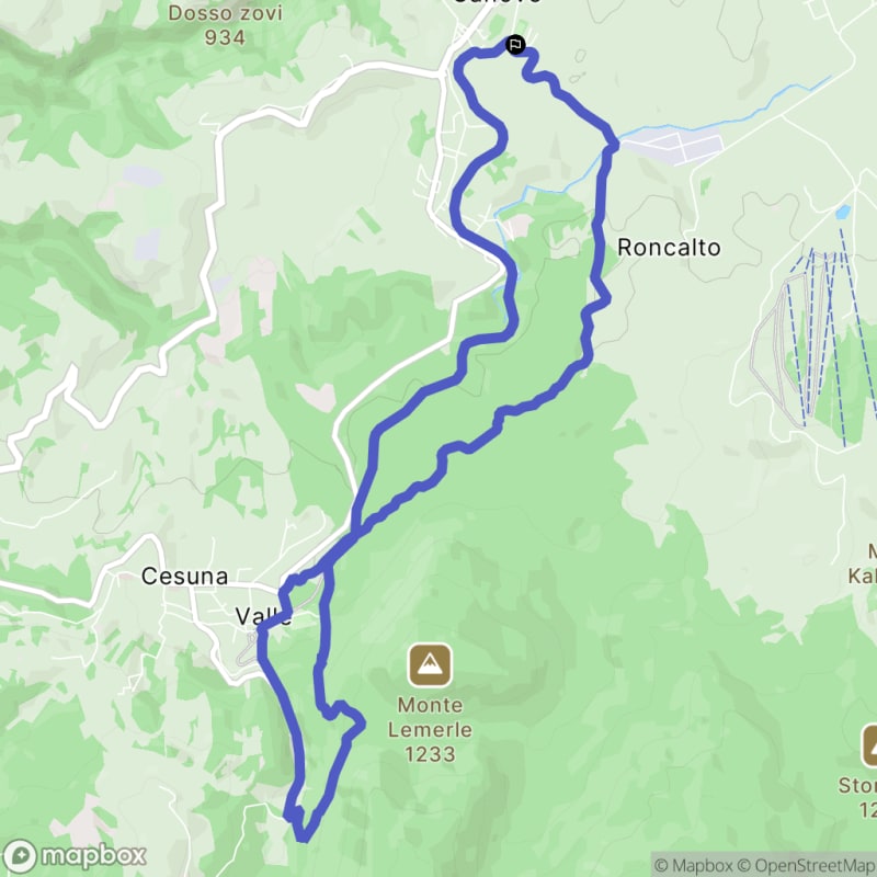 Randonnée au départ de Rela vers le Monte Roite à Roana, Veneto - Canove di Roana