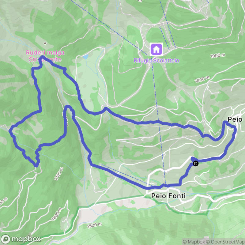Randonnée nature au départ de Peio Fonti vers Val Taviela - Peio