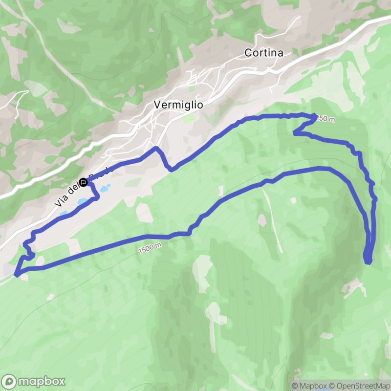 Randonnée à Vermiglio au départ de Pizzano : Exploration du Val di Barco - Fraviano