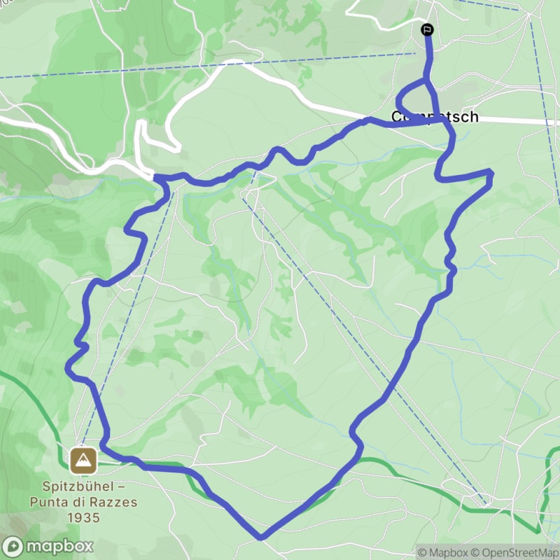 Randonnée à Kastelruth - Castelrotto au départ de Compatsch
