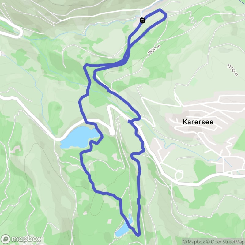 Randonnée nature au départ de Welschnofen vers Mittersee