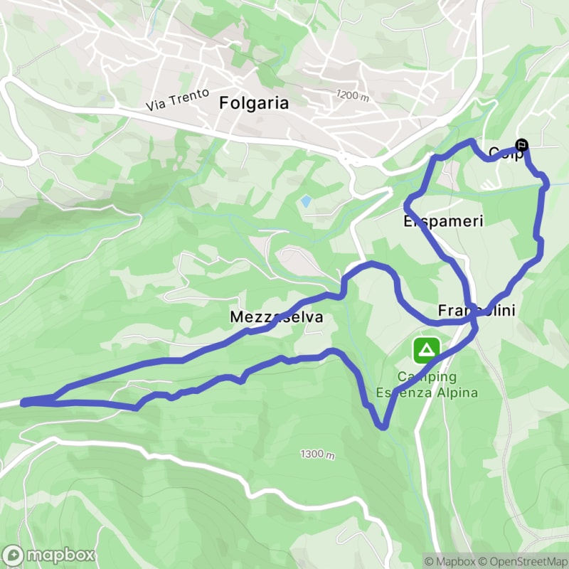 Randonnée pittoresque au départ de Colpi, Folgaria : Itinéraire nature - Colpi