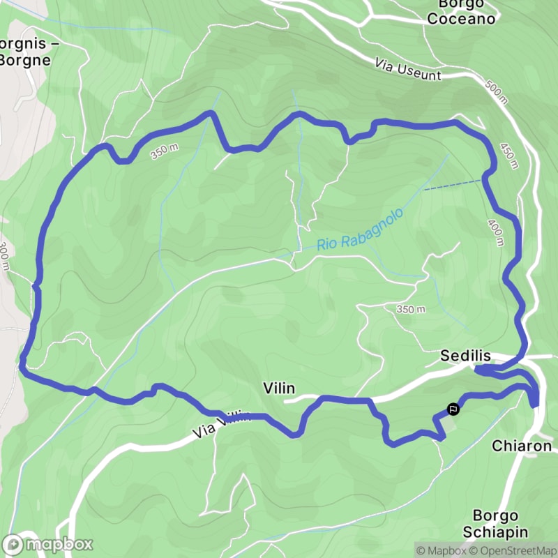Randonnée au départ de Sedilis, exploration des sentiers de Tarcento - Sedilis